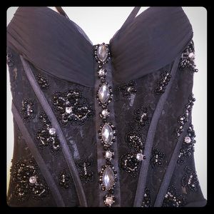 La Femme Black Gown